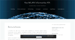 Desktop Screenshot of keviwlan.hu