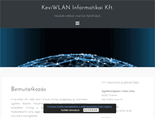 Tablet Screenshot of keviwlan.hu